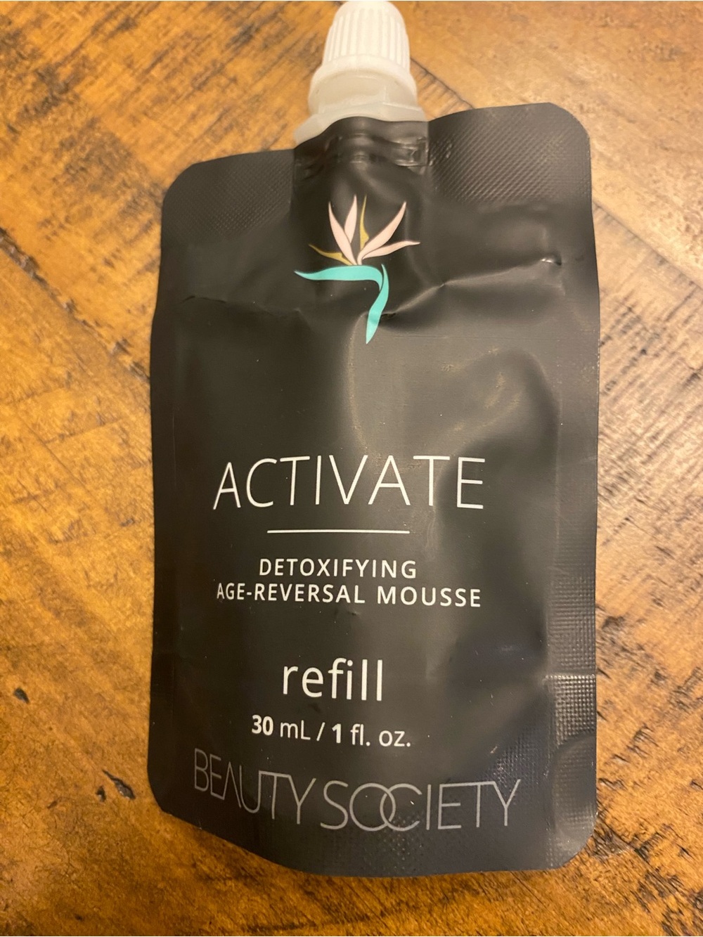 Beauty Society ACTIVATE Detoxifying Age-Reversal Mousse Refill NWT